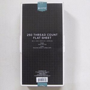 Flat Sheet Queen Target HOME 250 Thread Count